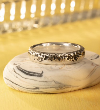 Shore Ring with Fairmined Certified Sterling Silver