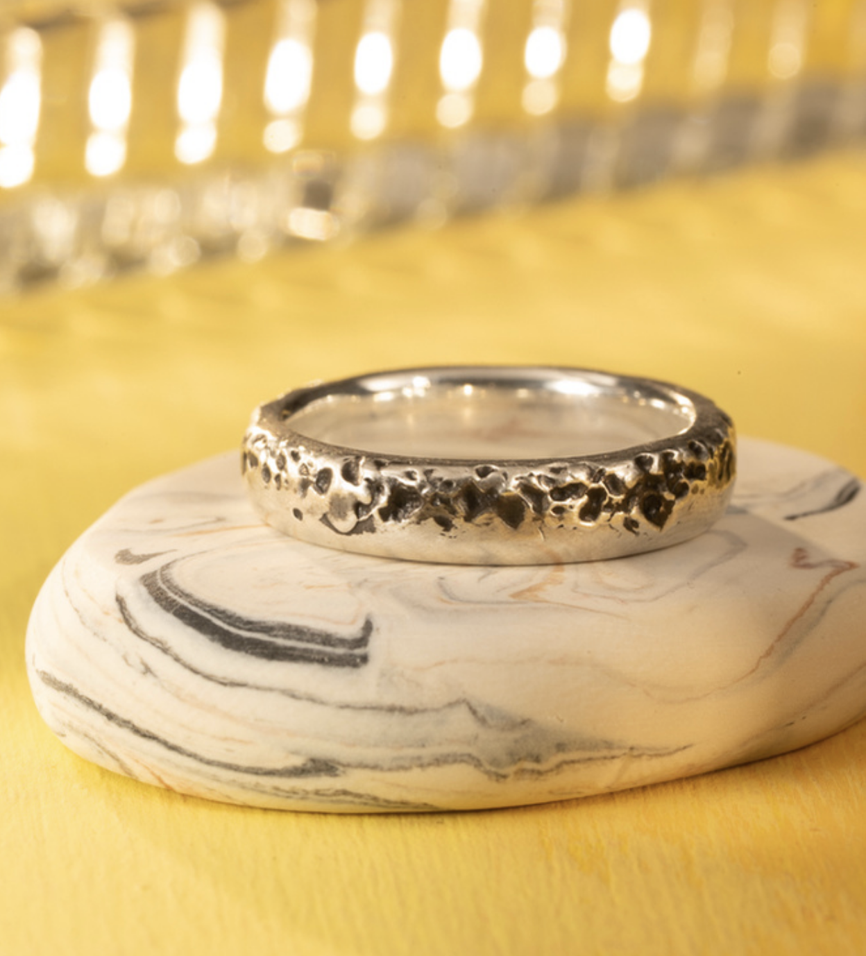 Shore Ring with Fairmined Certified Sterling Silver