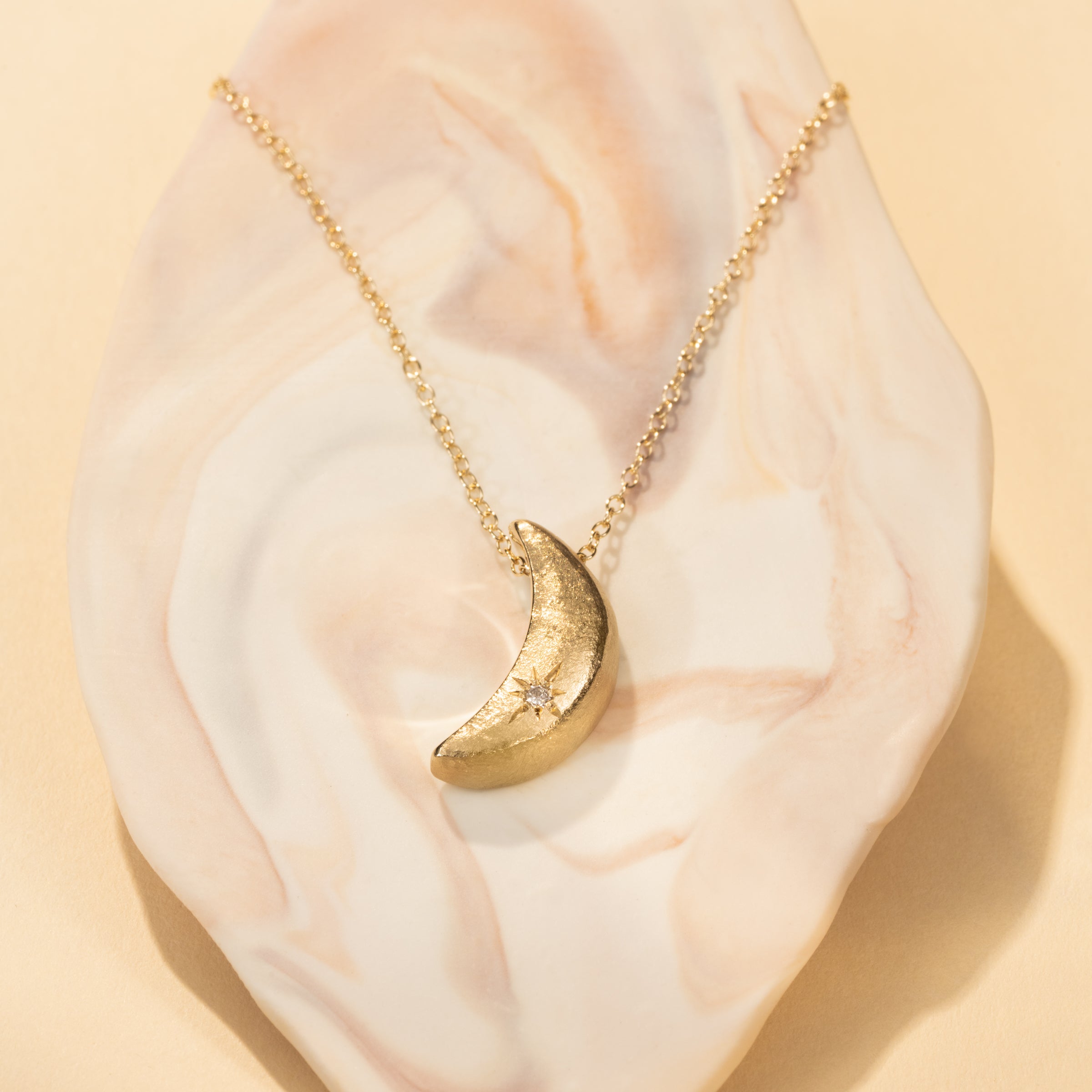 Celestial Pendant in Yellow Gold