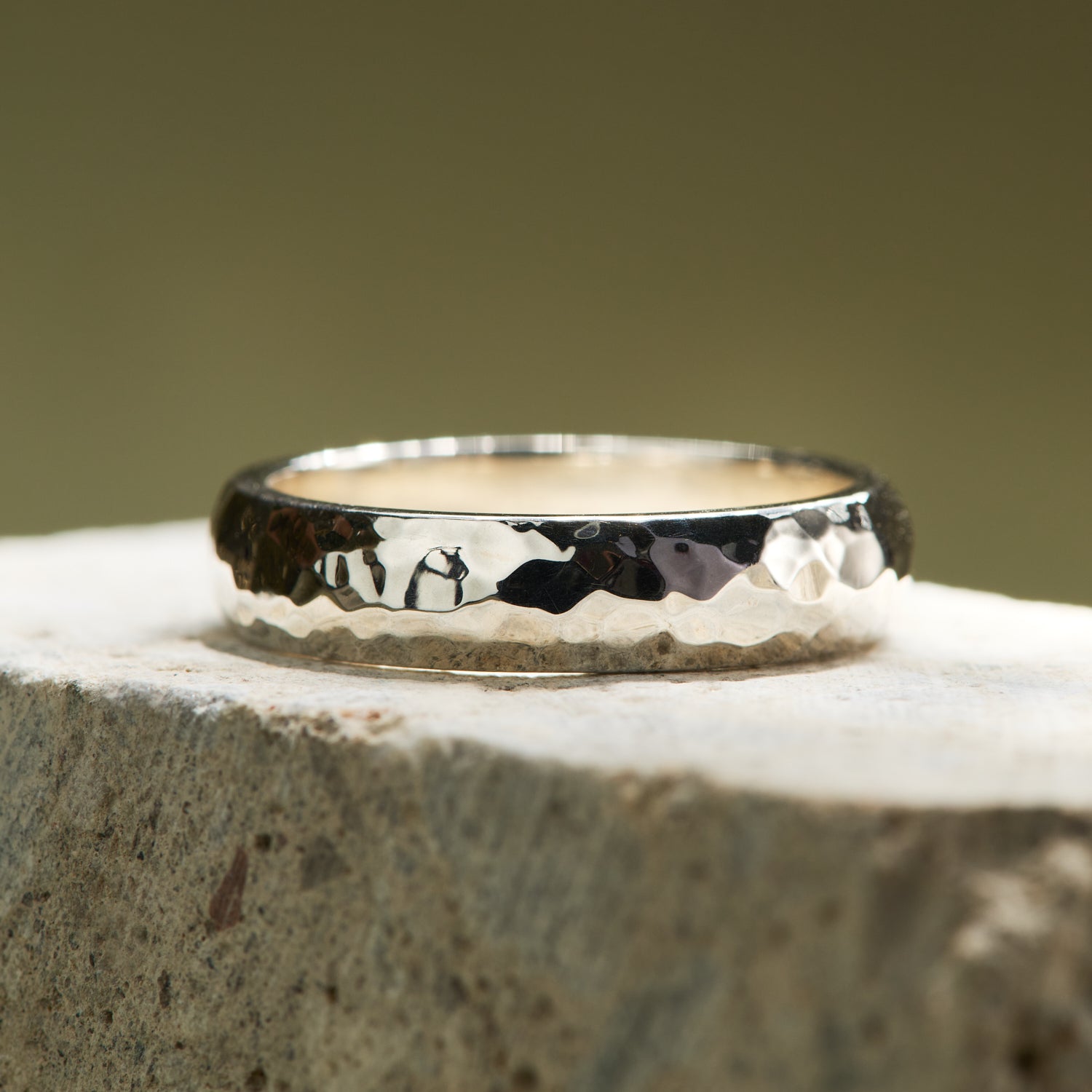 Ripple Band Polished