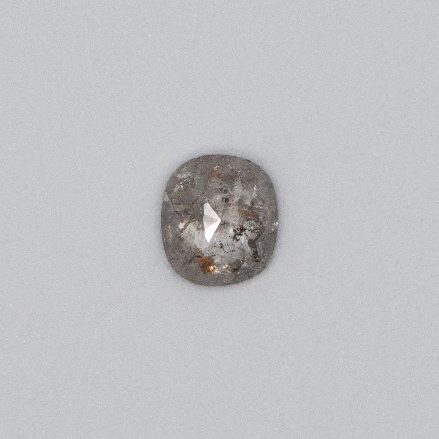 1.15ct Cushion Shaped Loose Salt & Pepper Diamond