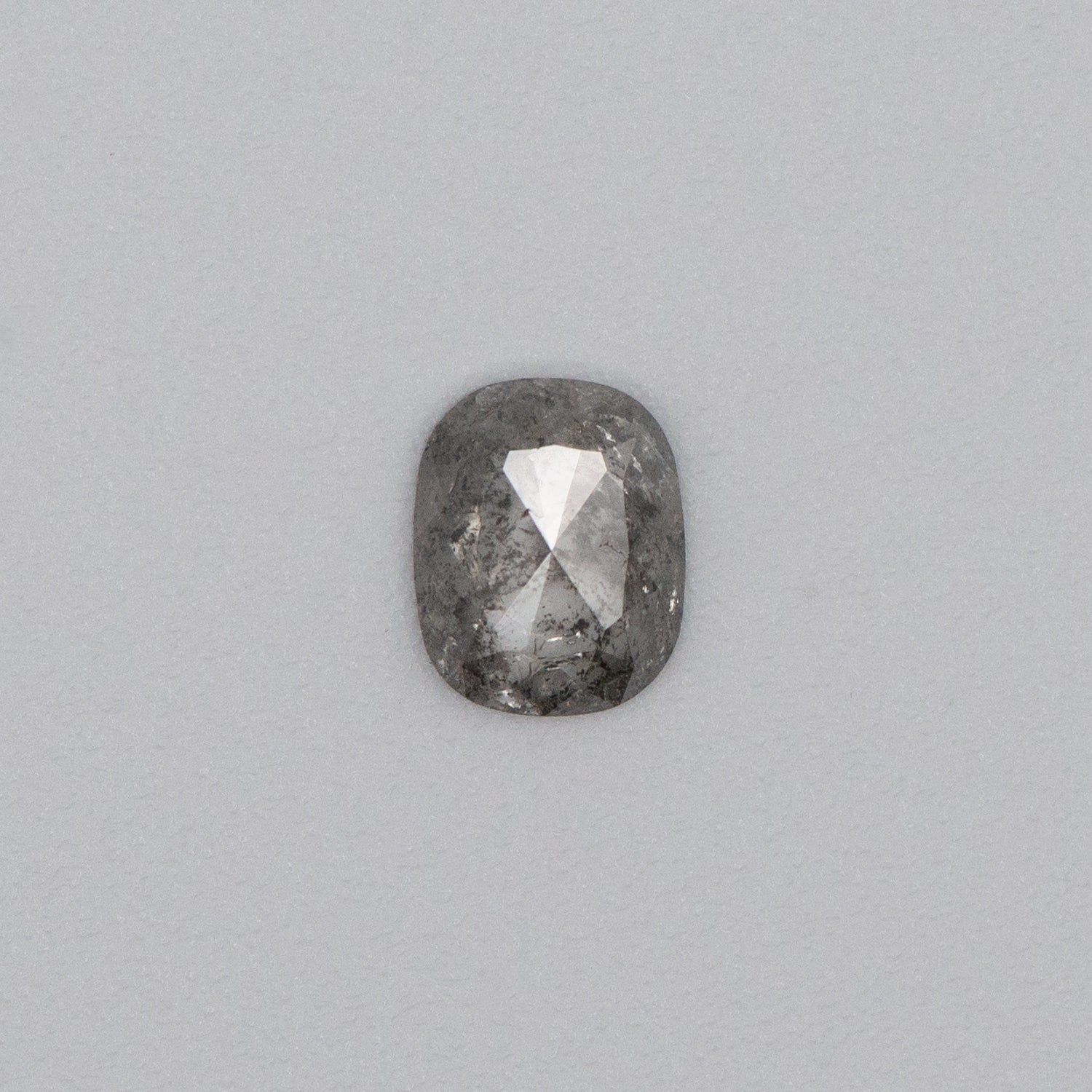 1.28ct Cushion Shaped Loose Salt & Pepper Diamond