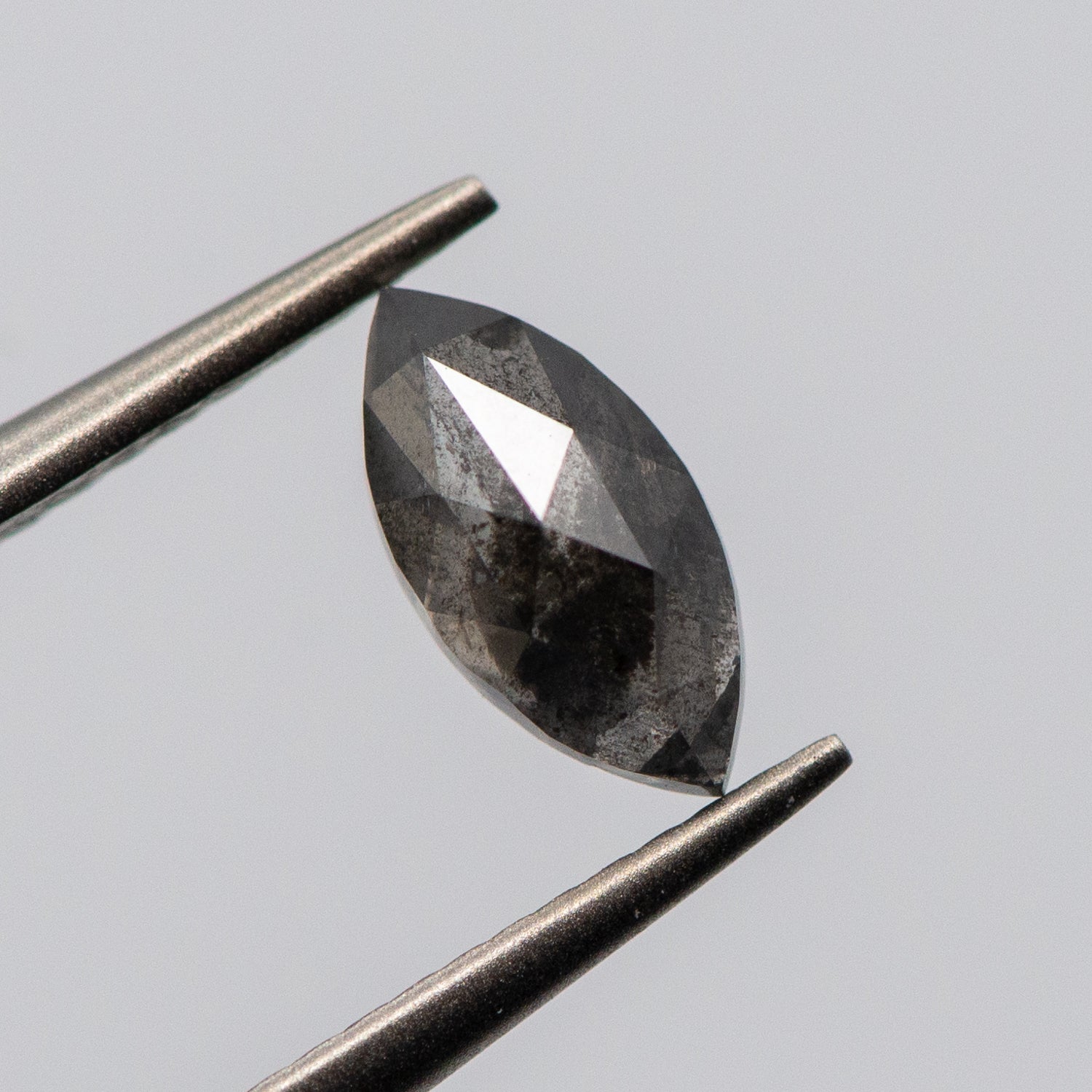 0.63ct Marquise Shaped Loose Salt & Pepper Diamond Malleable Jewellers