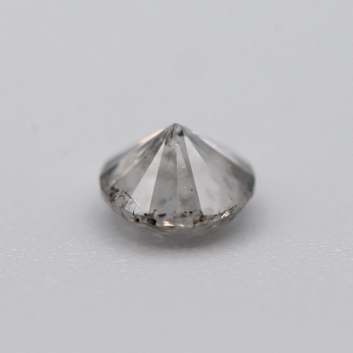 0.69ct Round Shaped Loose Salt & Pepper Diamond Malleable Jewellers
