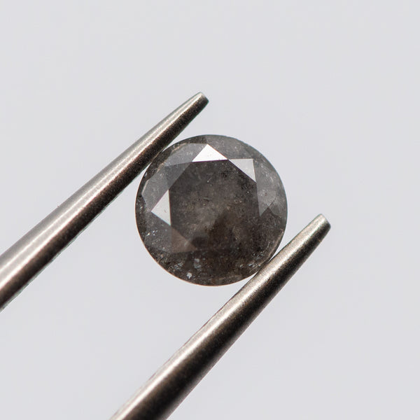 0.52ct Round Shaped Loose Salt & Pepper Diamond Malleable Jewellers