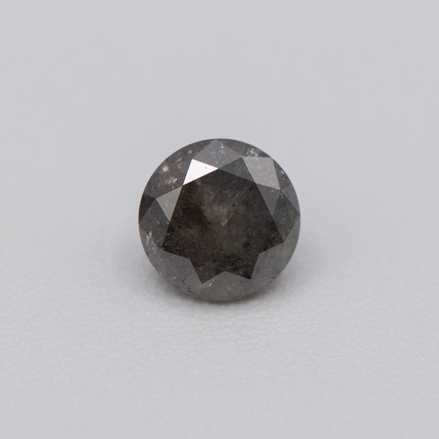 0.52ct Round Shaped Loose Salt & Pepper Diamond Malleable Jewellers