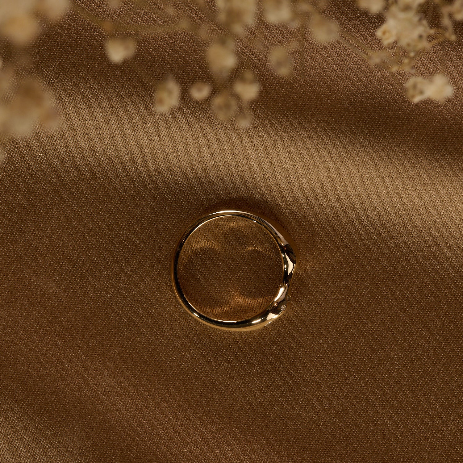 Triple Diamond Cloud Ring