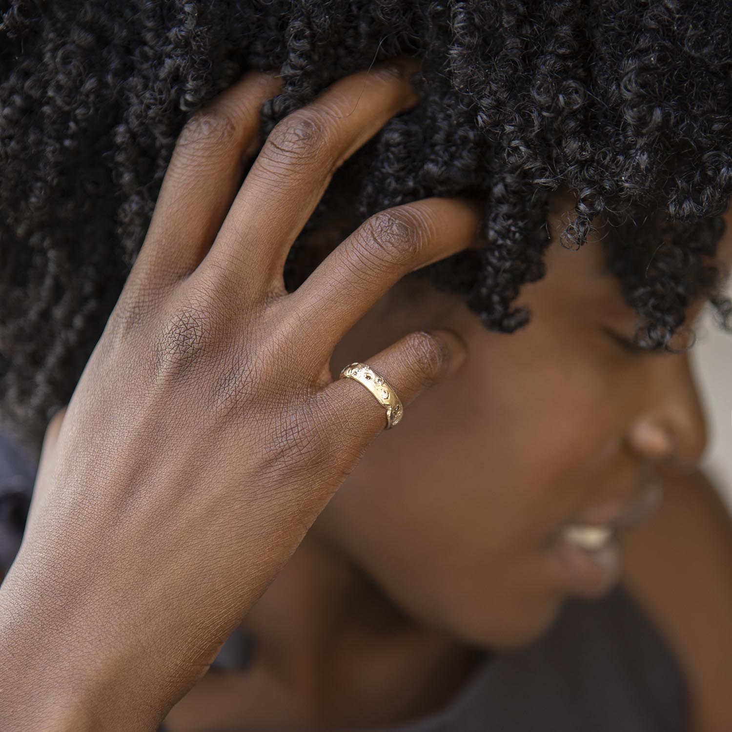 Constellation Kimberlite Ring in Yellow Gold - Malleable Jewellers