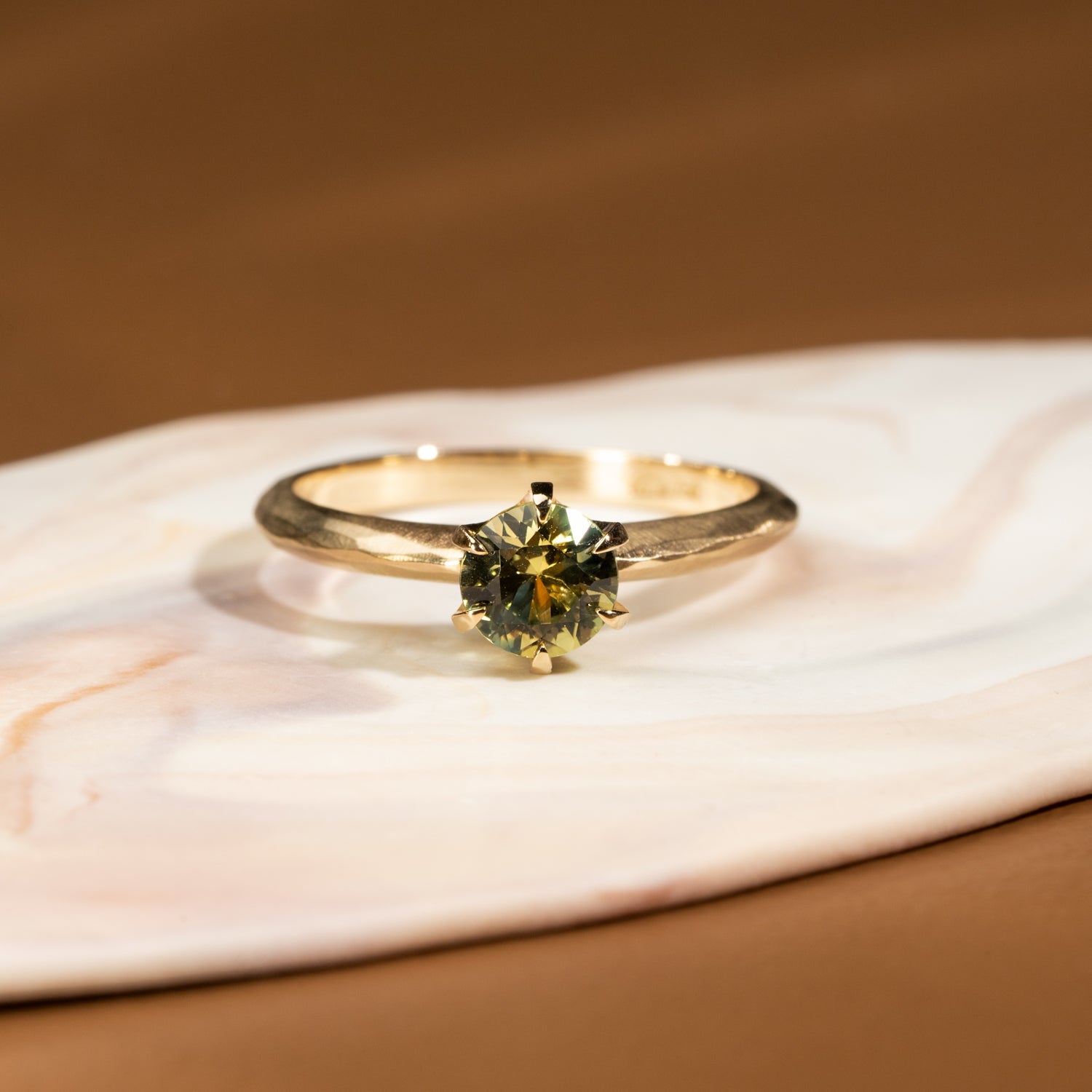 Evergreen Ring in Yellow Gold - Malleable Jewellers