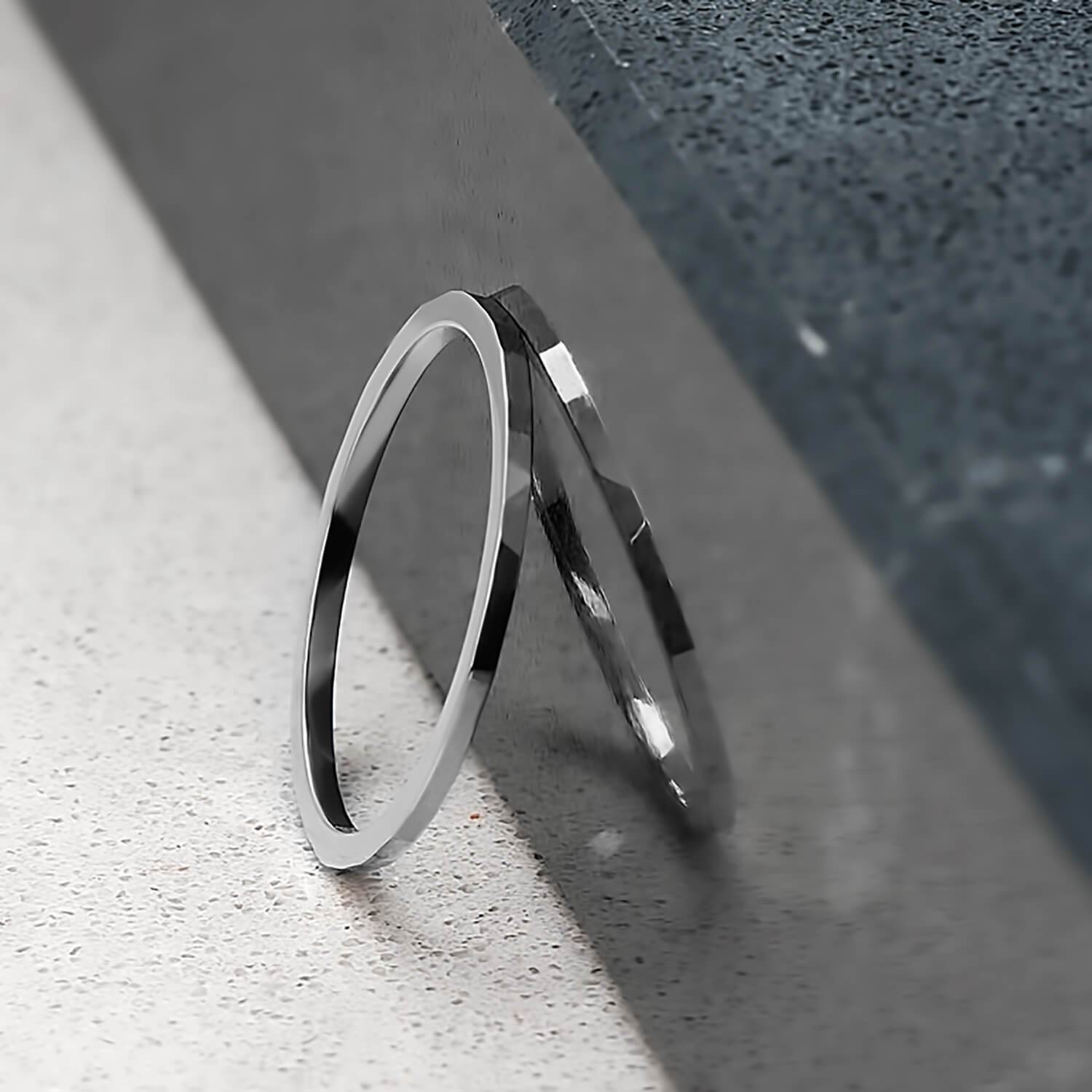 Sterling Silver Flash Stacker