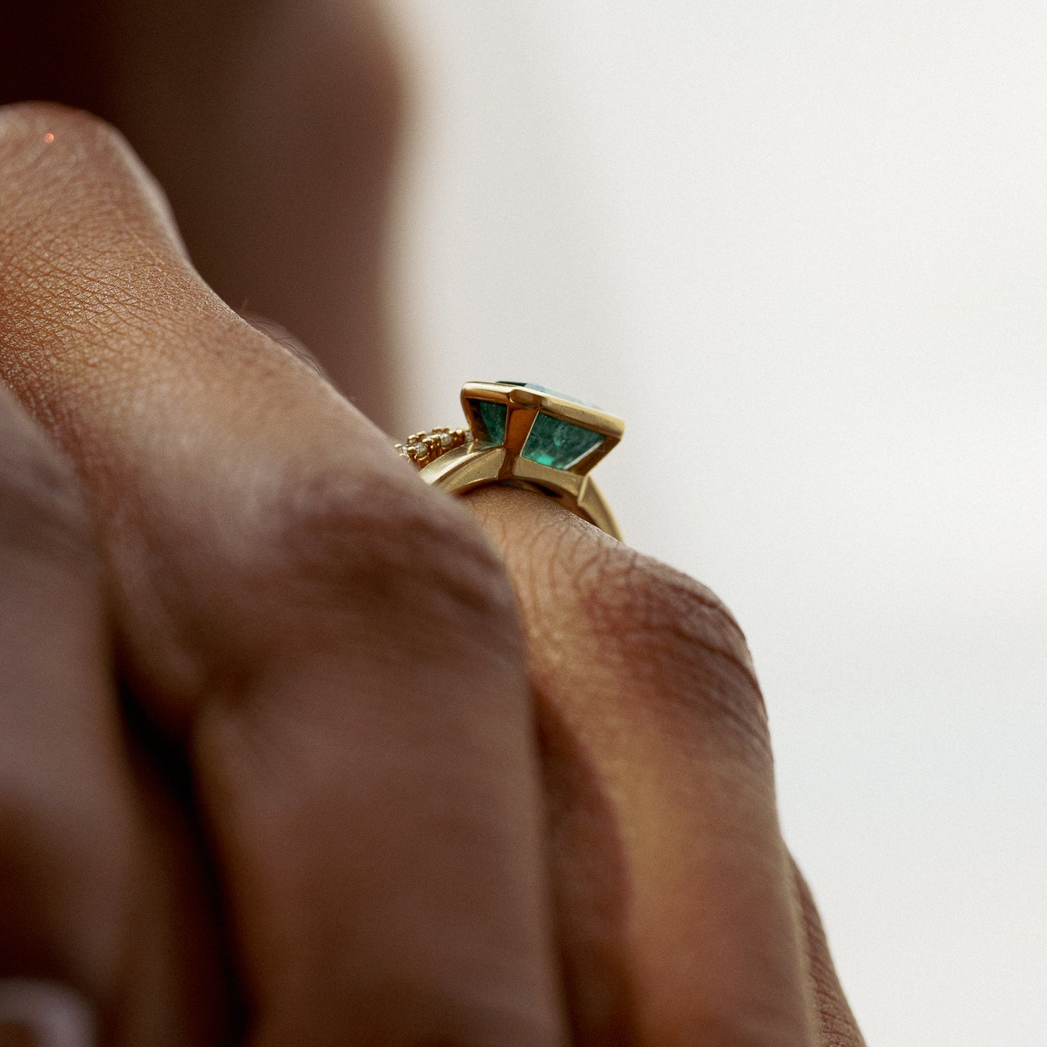 Latitude Emerald Ring - Malleable Jewellers