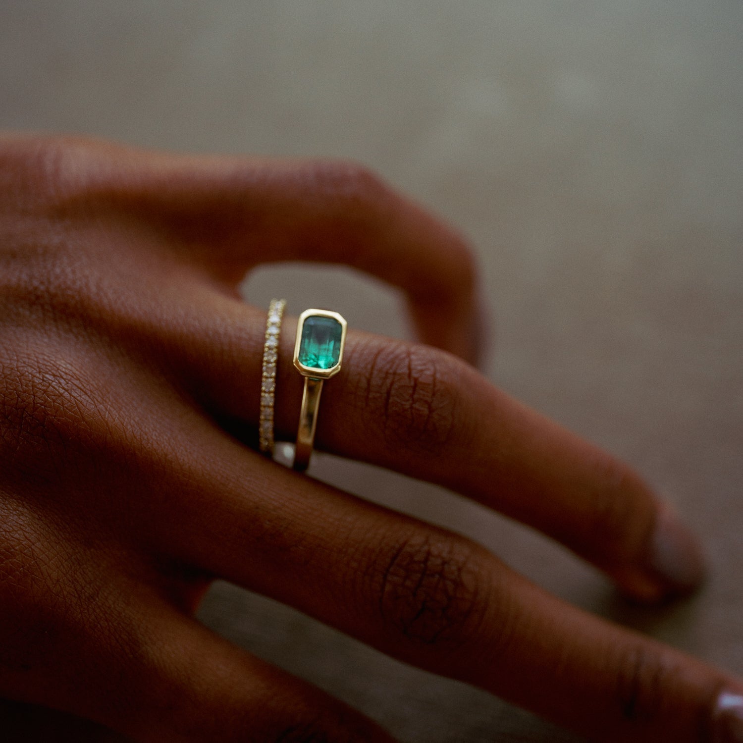 Latitude Emerald Ring - Malleable Jewellers