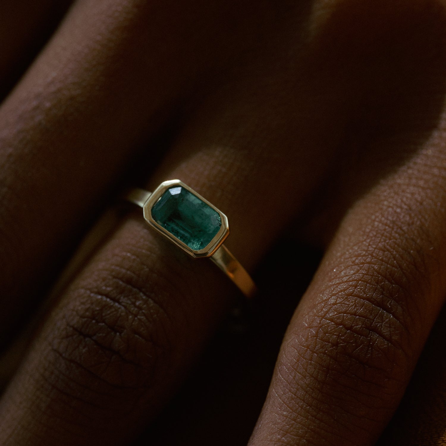 Latitude Emerald Ring - Malleable Jewellers