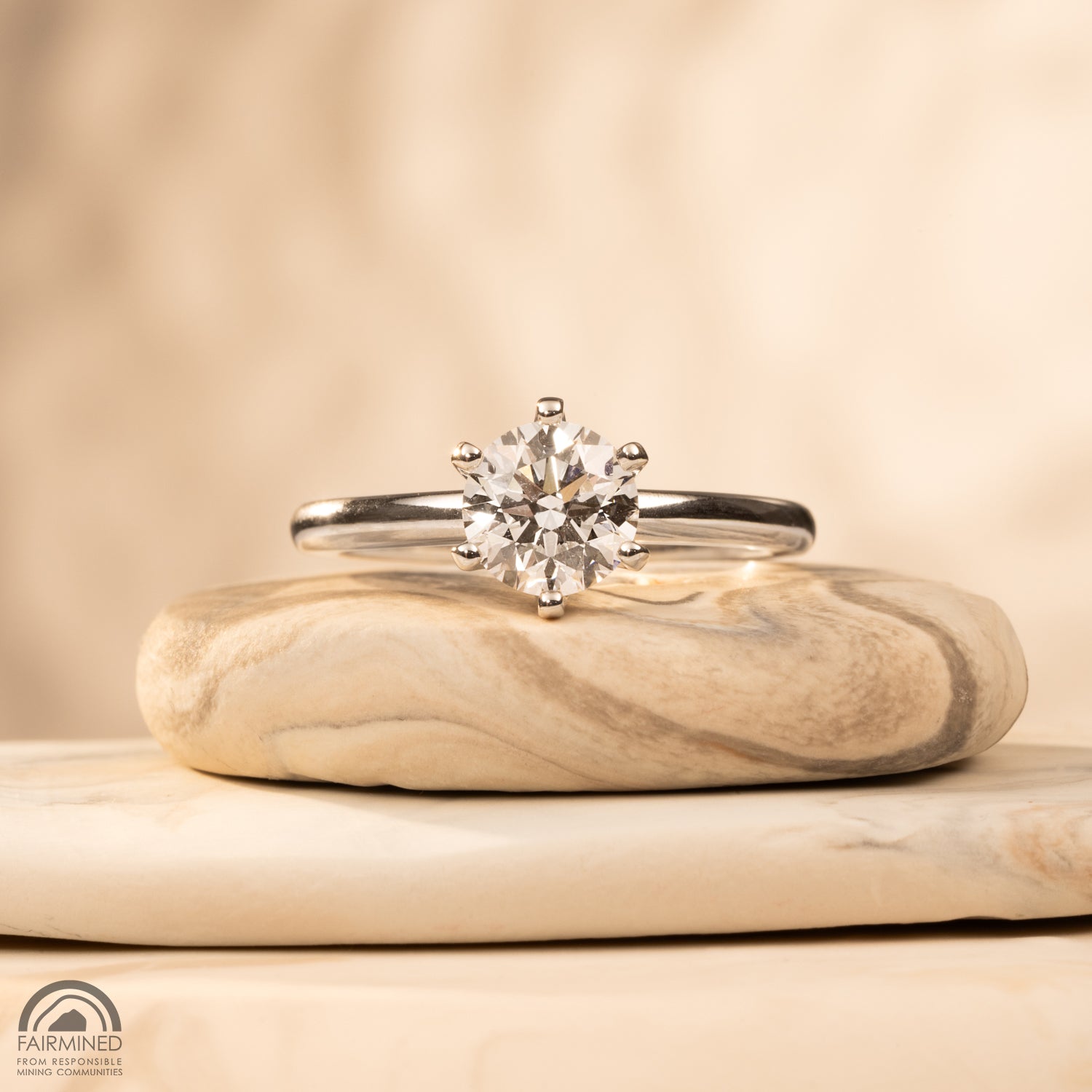 Nova Solitaire Ring - Malleable Jewellers