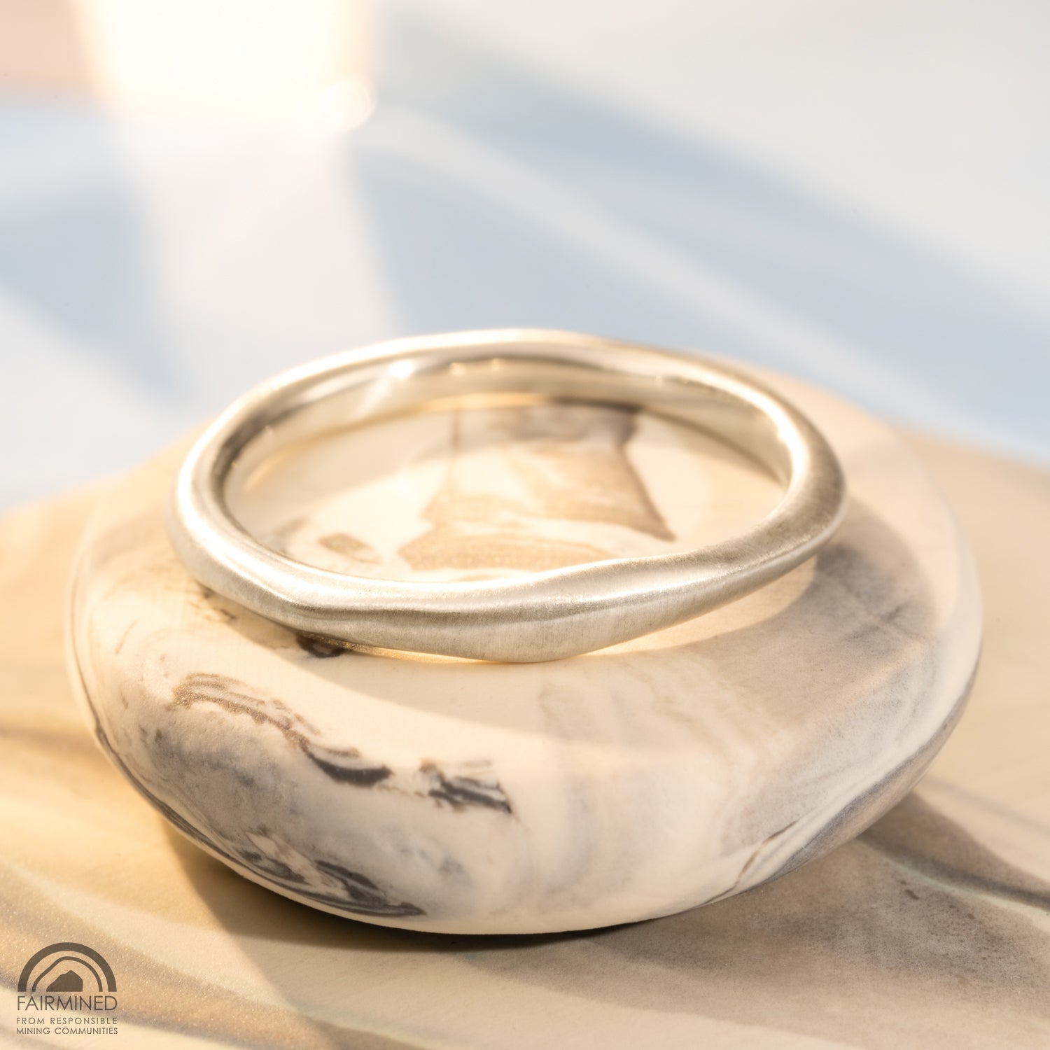 Organic Ring in Sterling Silver - Malleable Jewellers