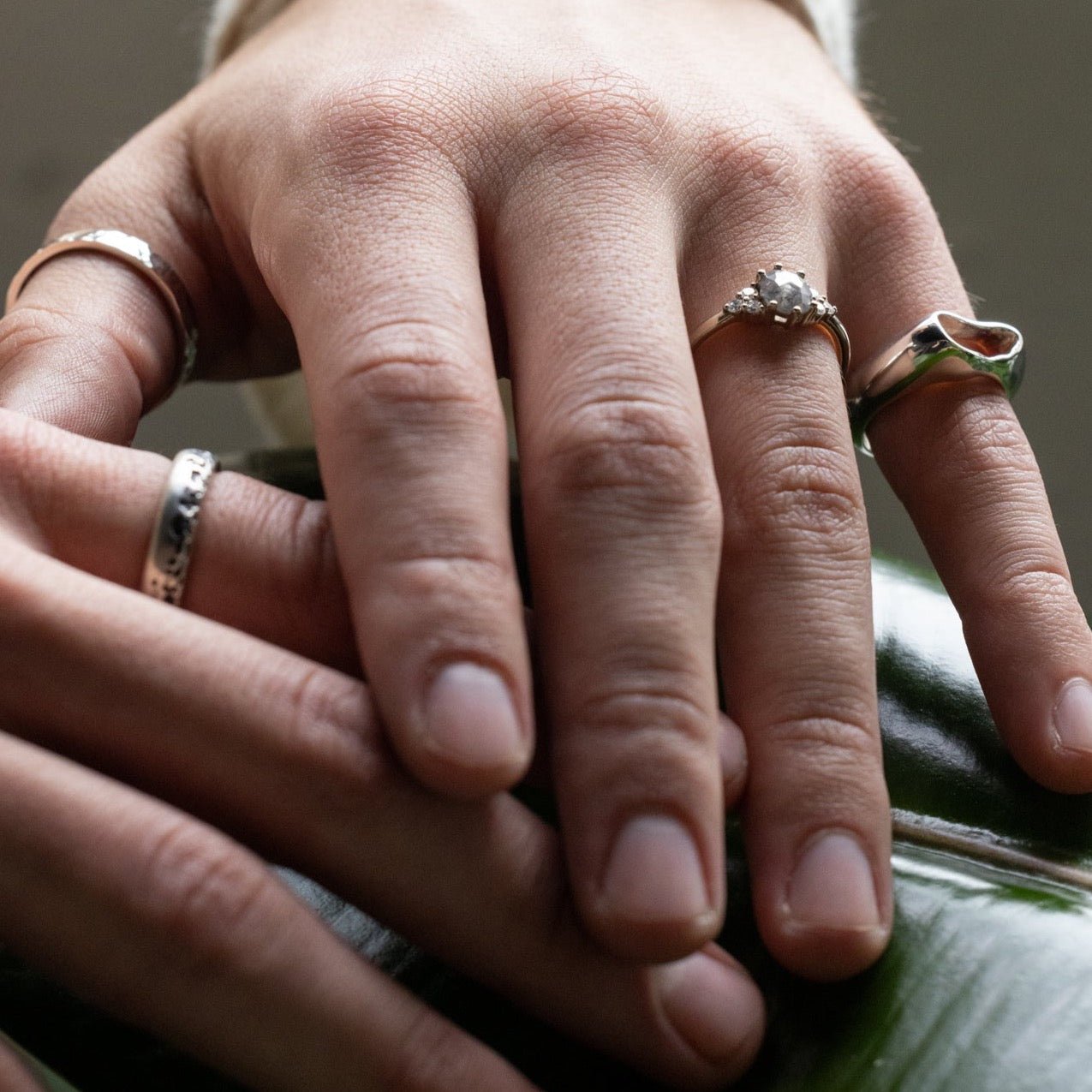 Reef Signet Ring in Fairmined Sterling Silver - Malleable Jewellers