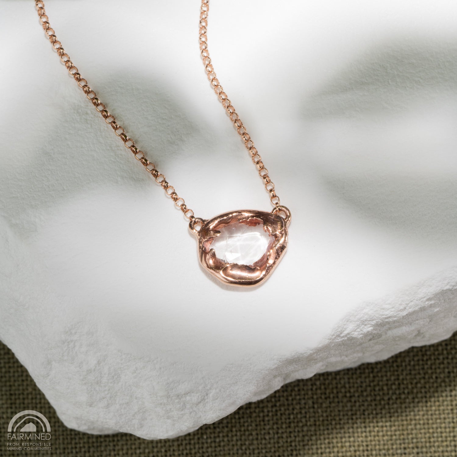 Sakura Sapphire Necklace - Malleable