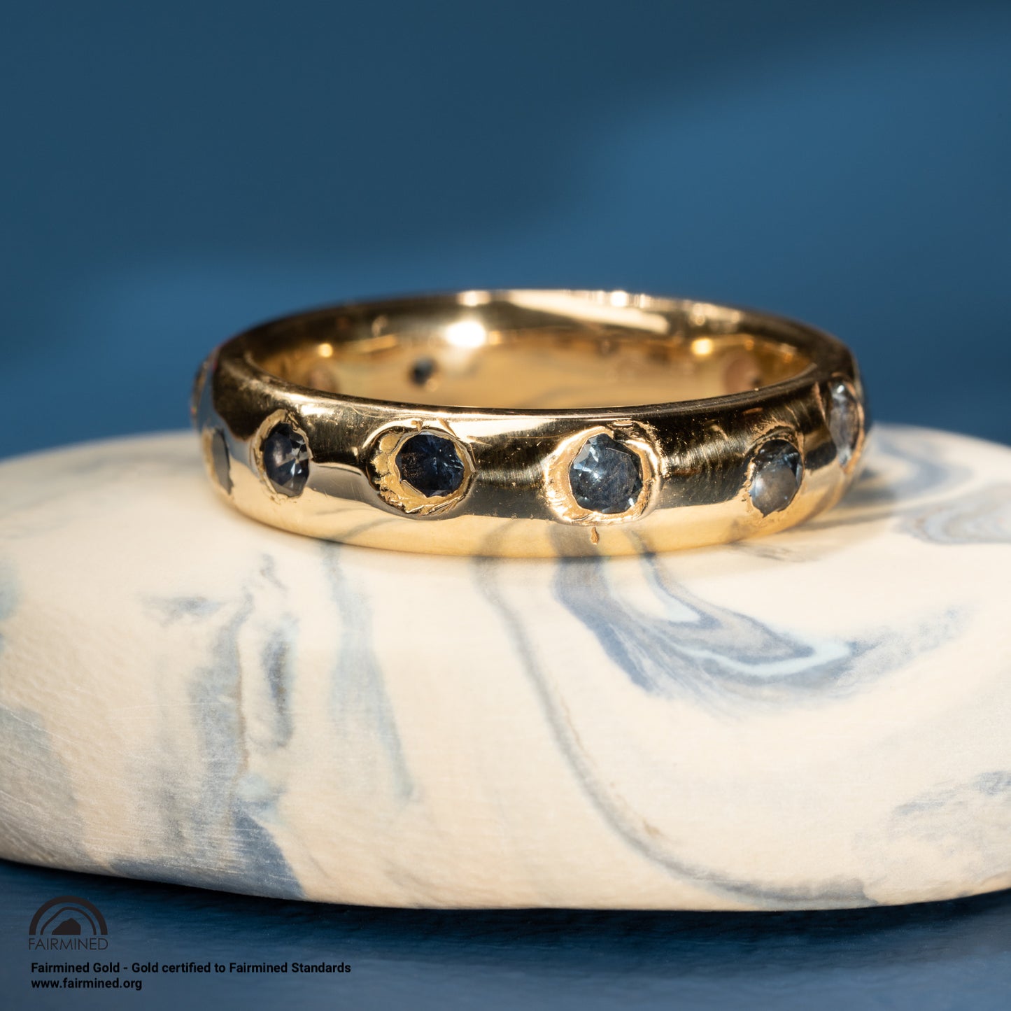 Clear Days Eternity in Fairmined Eco Yellow Gold