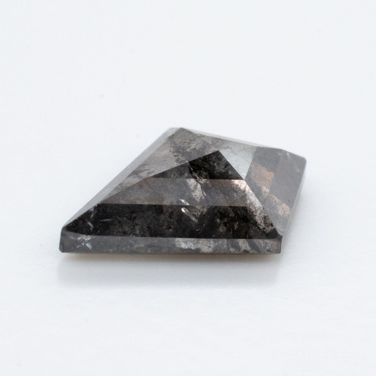 1.07ct Kite Shaped Loose Salt & Pepper Diamond
