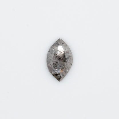 0.99ct Marquise Shaped Loose Salt & Pepper Diamond