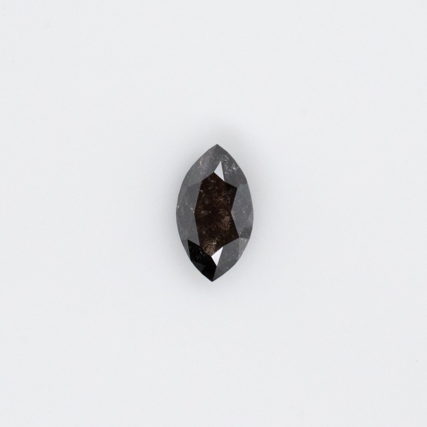 1.23ct Marquise Shaped Loose Salt & Pepper Diamond