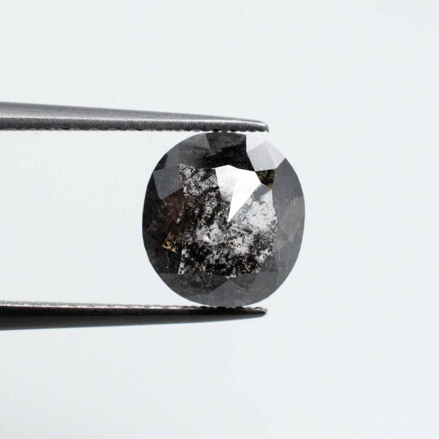 1.68ct Oval Shaped Loose Salt & Pepper Diamond