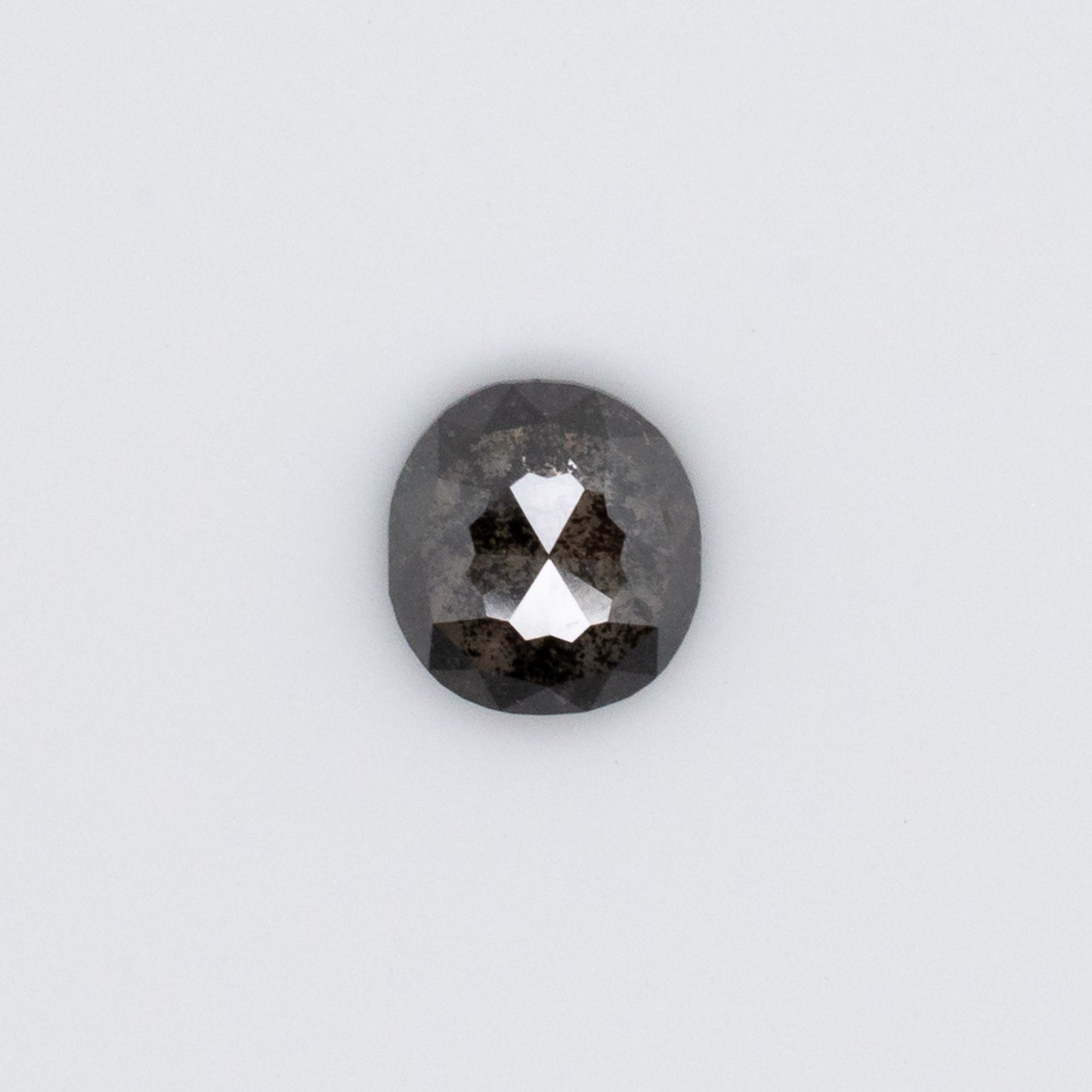 1.15ct Oval Shaped Loose Salt & Pepper Diamond