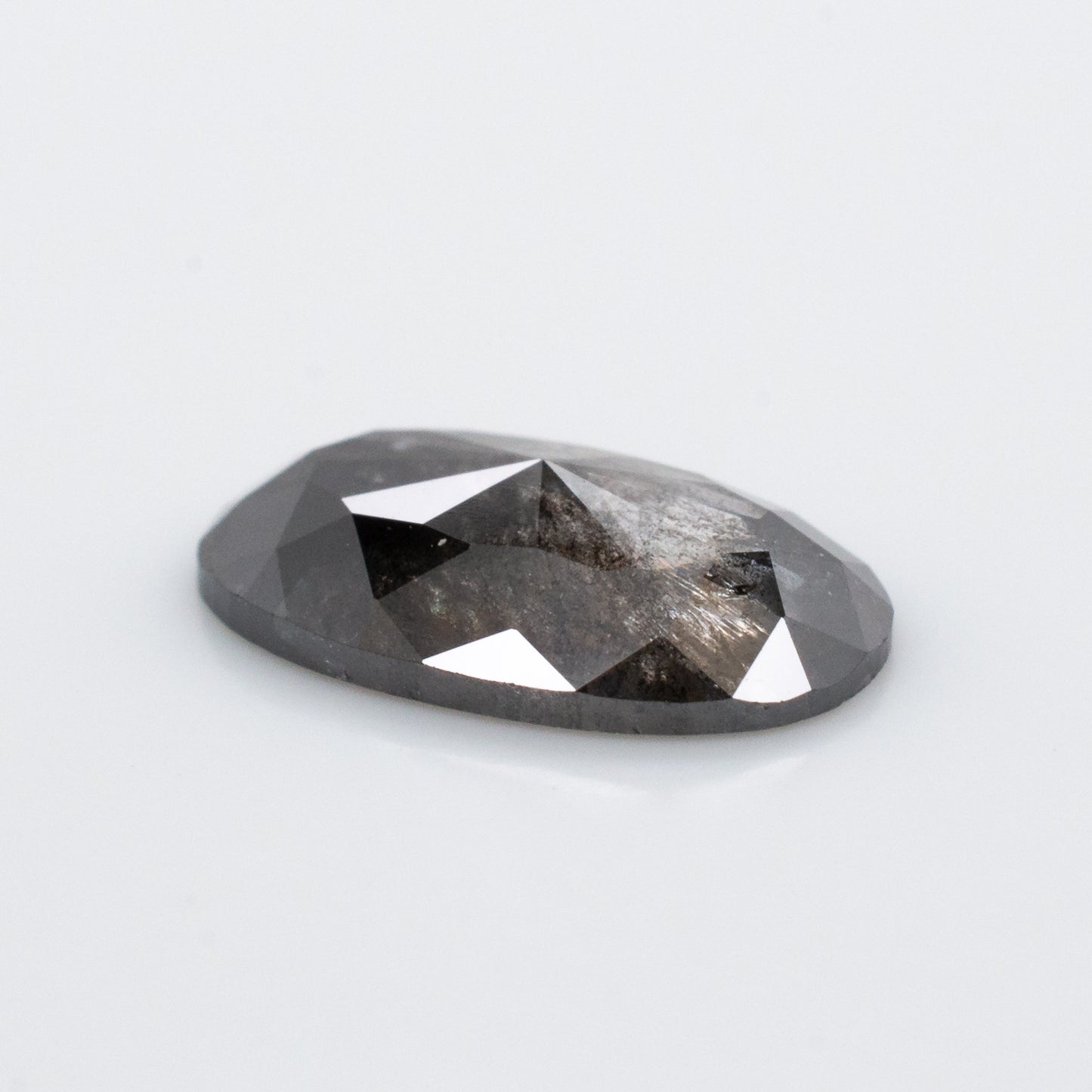1.18ct Oval Shaped Loose Salt & Pepper Diamond