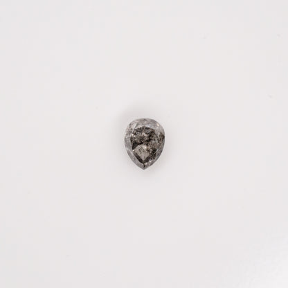 1.05ct Pear Shaped Loose Salt & Pepper Diamond