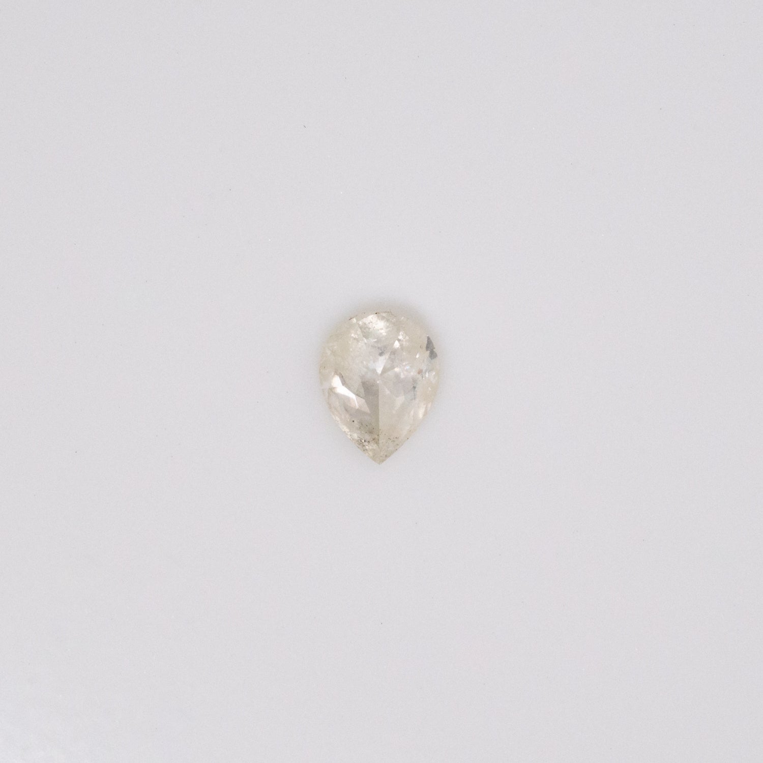 0.74ct Pear Shaped Loose Salt & Pepper Diamond