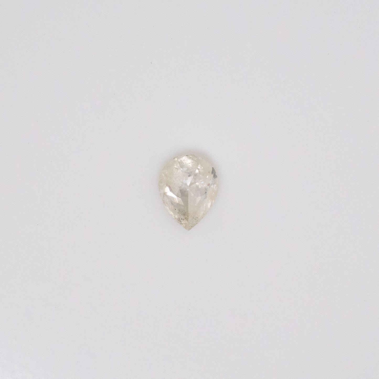 0.74ct Pear Shaped Loose Salt & Pepper Diamond