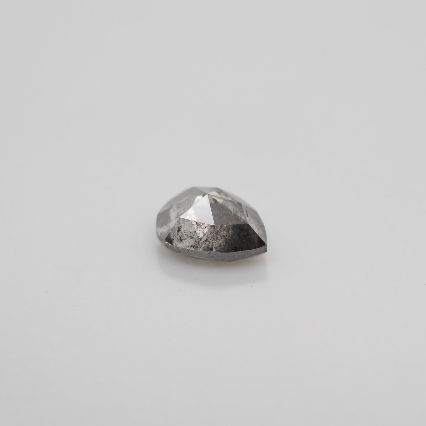 0.65ct Pear Shaped Loose Salt & Pepper Diamond
