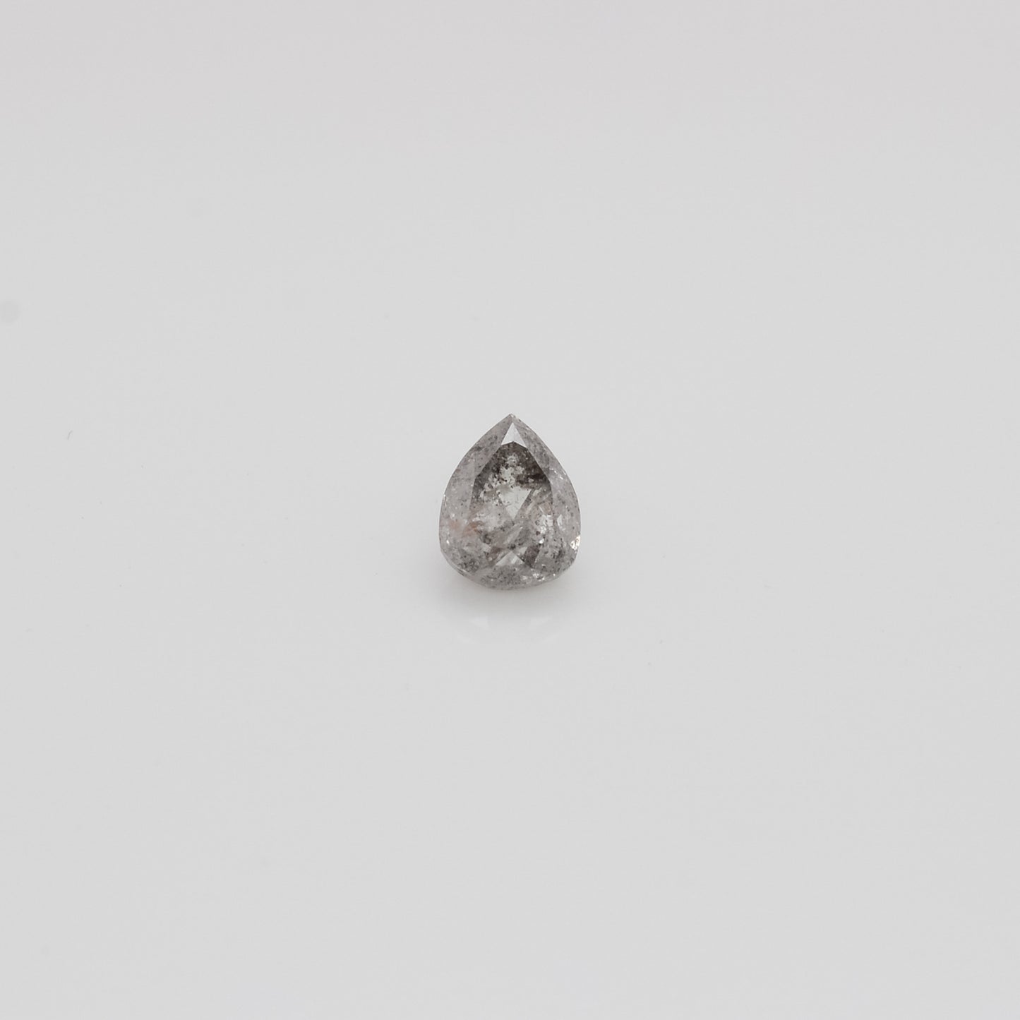 1.36ct Pear Shaped Loose Salt & Pepper Diamond