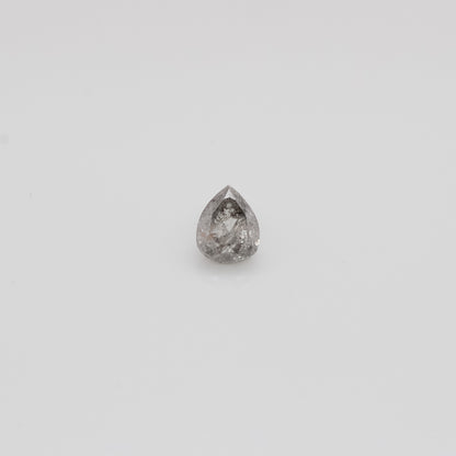 1.36ct Pear Shaped Loose Salt & Pepper Diamond