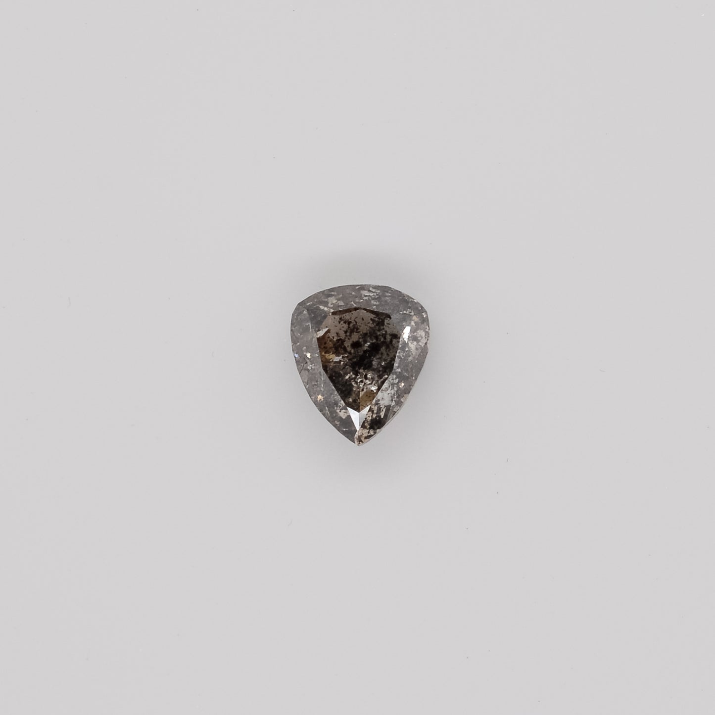 1.42ct Pear Shaped Loose Salt & Pepper Diamond