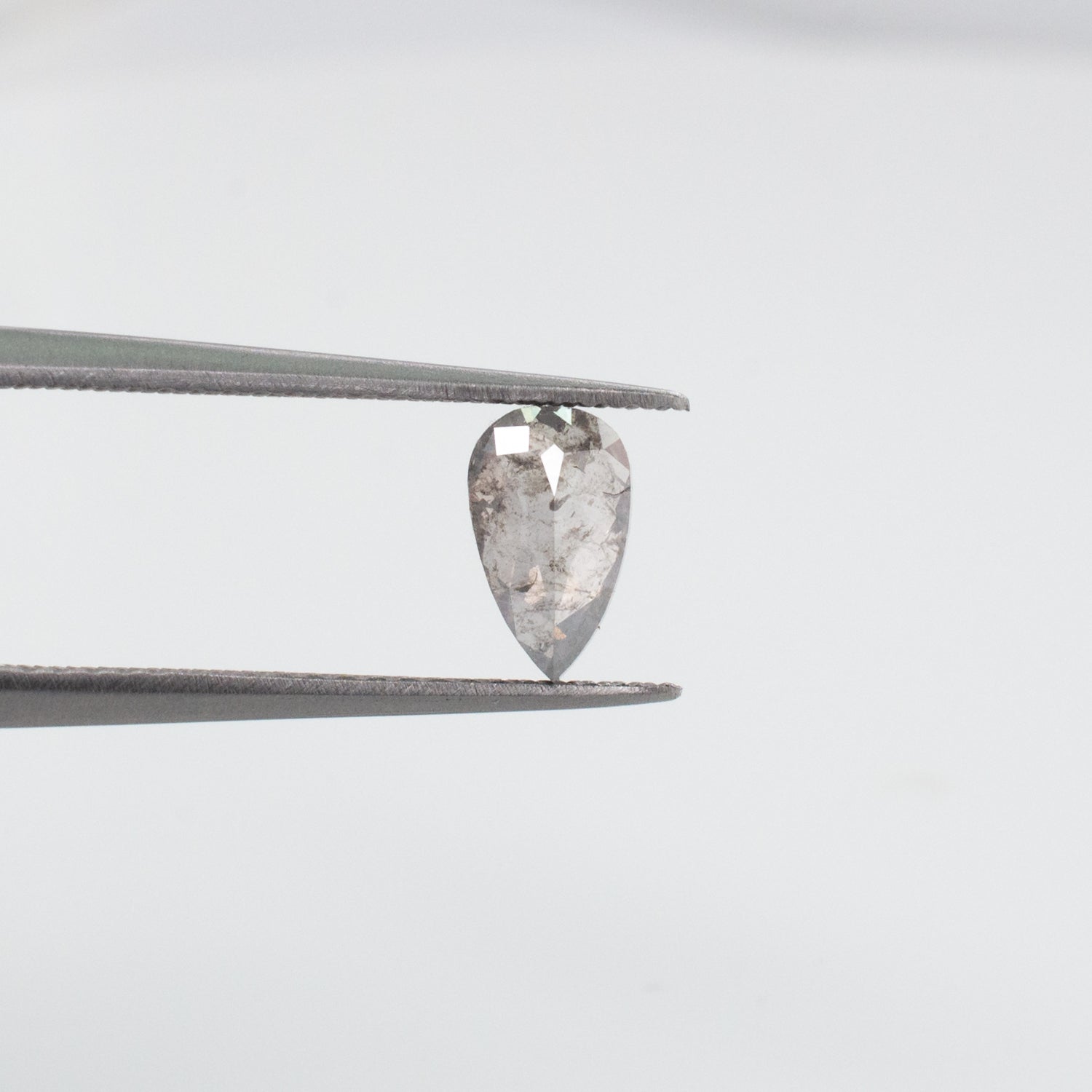 0.82ct Pear Shaped Loose Salt & Pepper Diamond