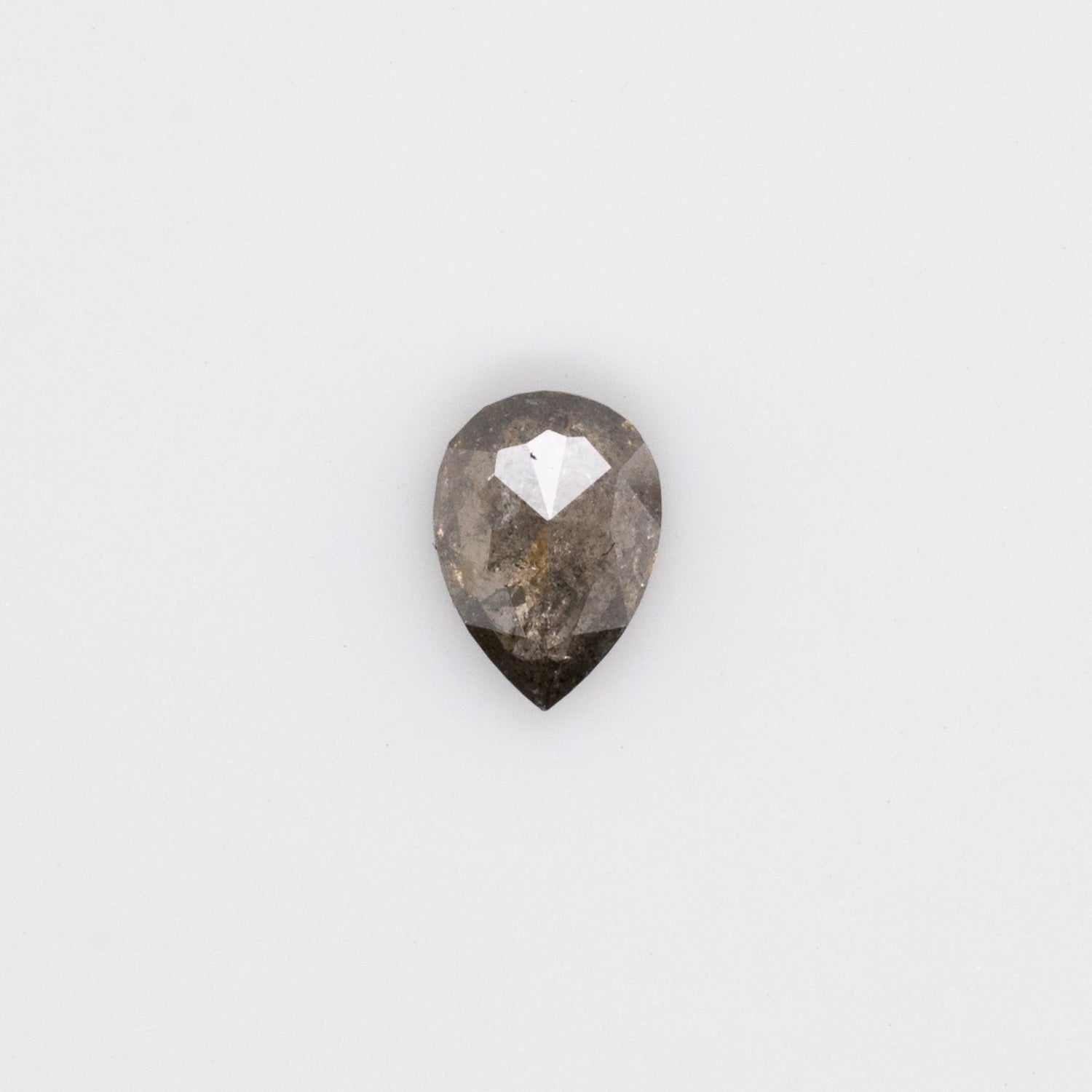 0.69ct Pear Shaped Loose Salt & Pepper Diamond