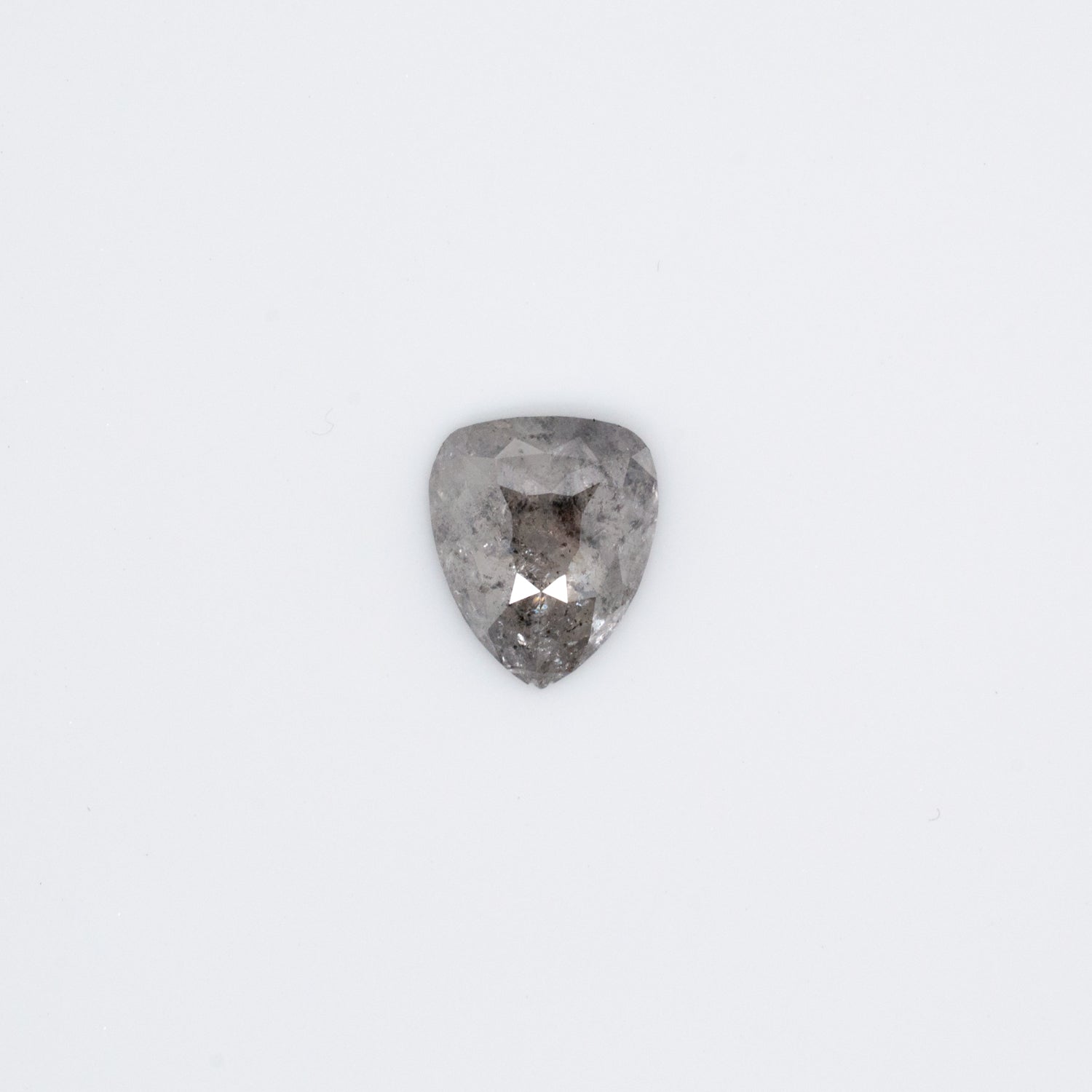 1.39ct Pear Shaped Loose Salt & Pepper Diamond