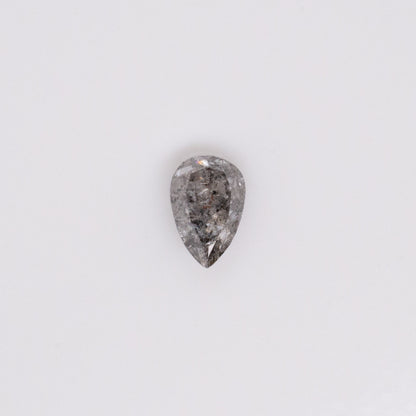 0.53ct Pear Shaped Loose Salt & Pepper Diamond